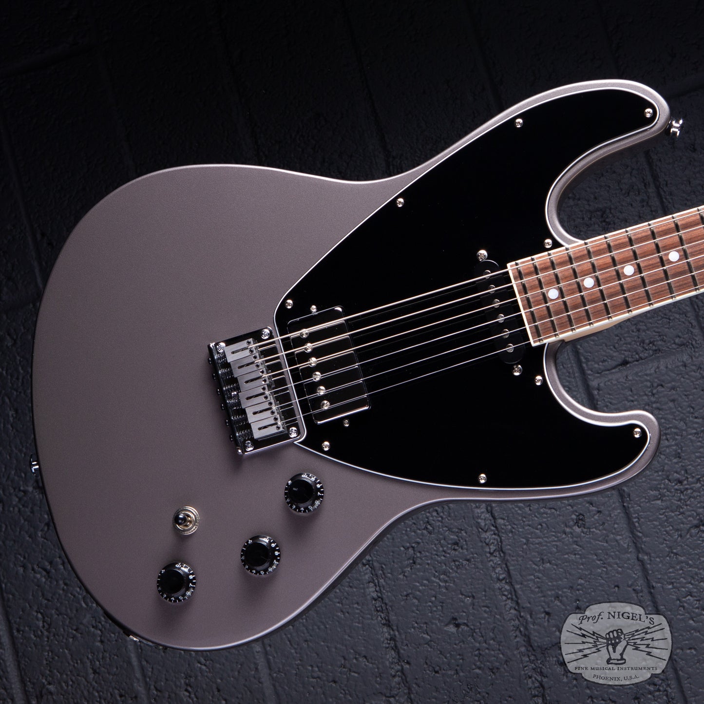 Greco BG-SH Electric Guitar – Metallic Gray – Made in Japan