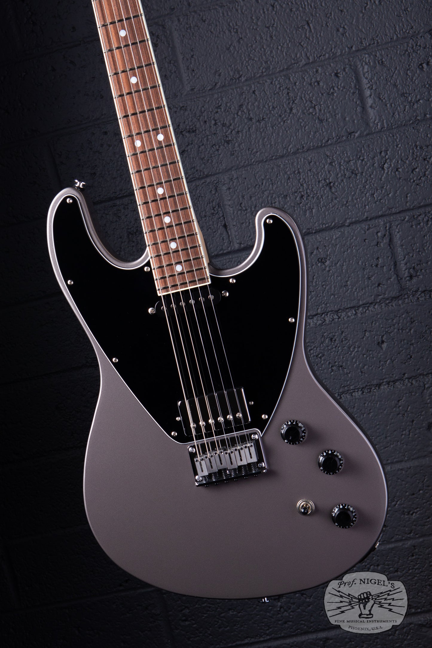 Greco BG-SH Electric Guitar – Metallic Gray – Made in Japan