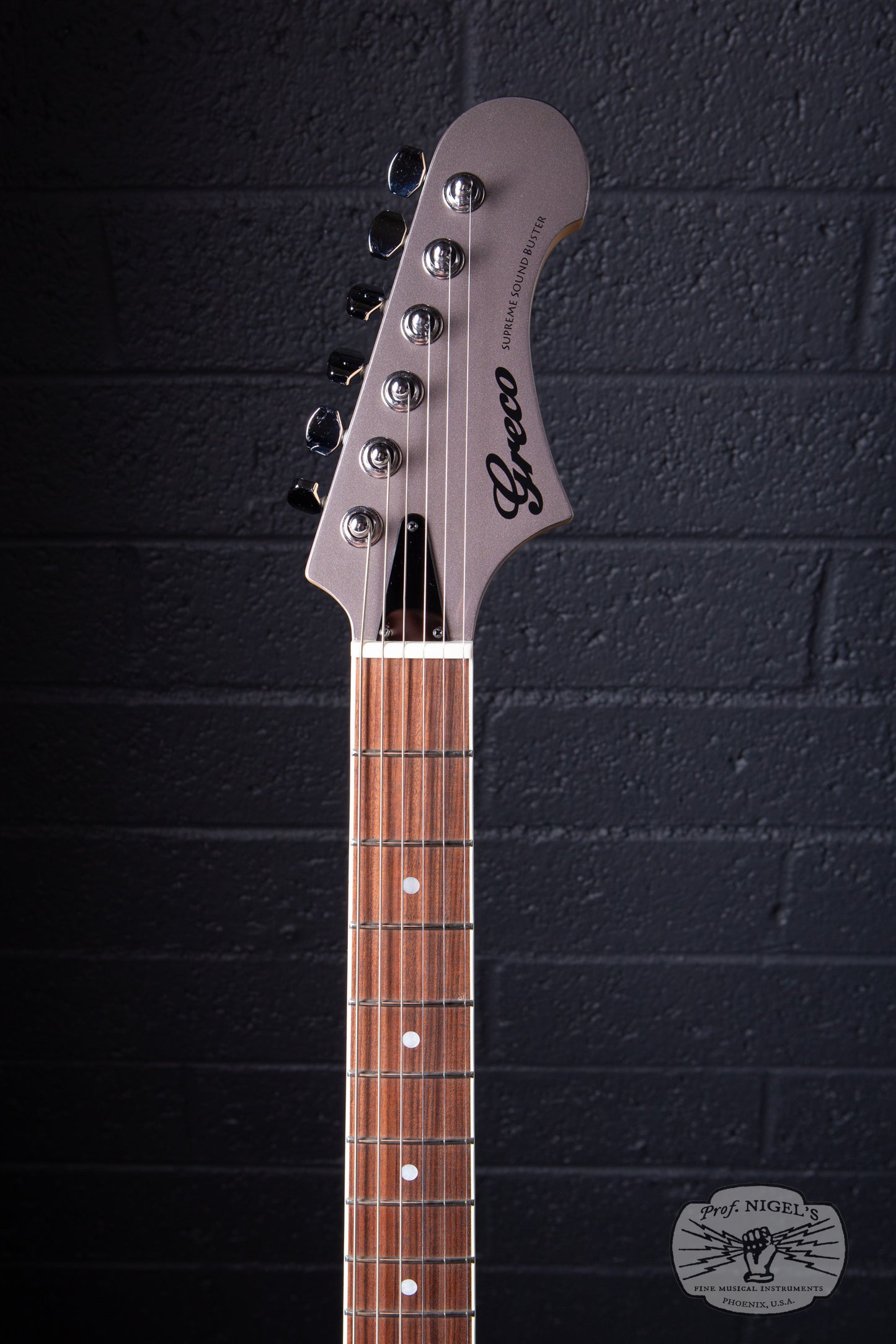 Greco BG-SH Electric Guitar – Metallic Gray – Made in Japan