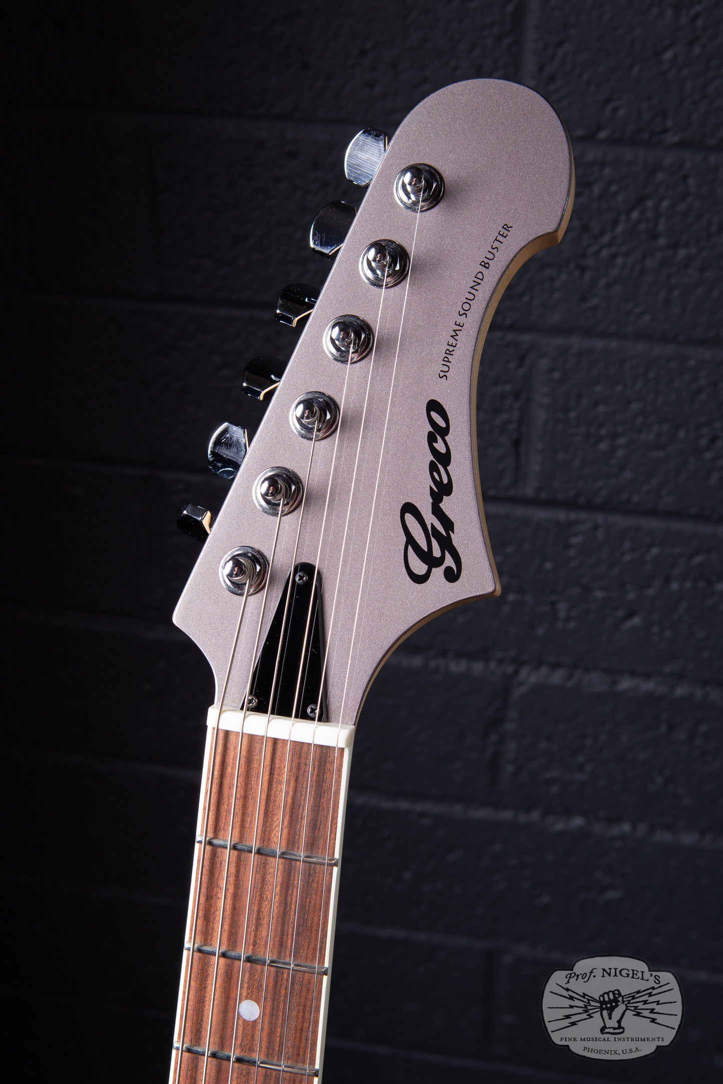 Greco BG-SH Electric Guitar – Metallic Gray – Made in Japan