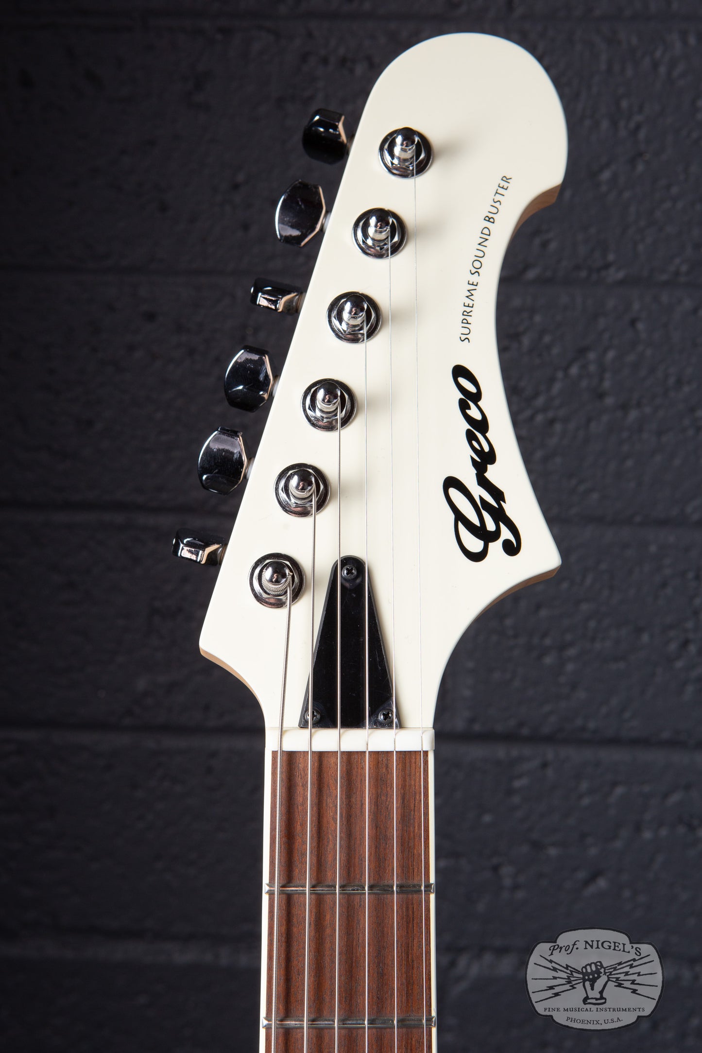Greco BG-SH Electric Guitar – Antique White – Made in Japan