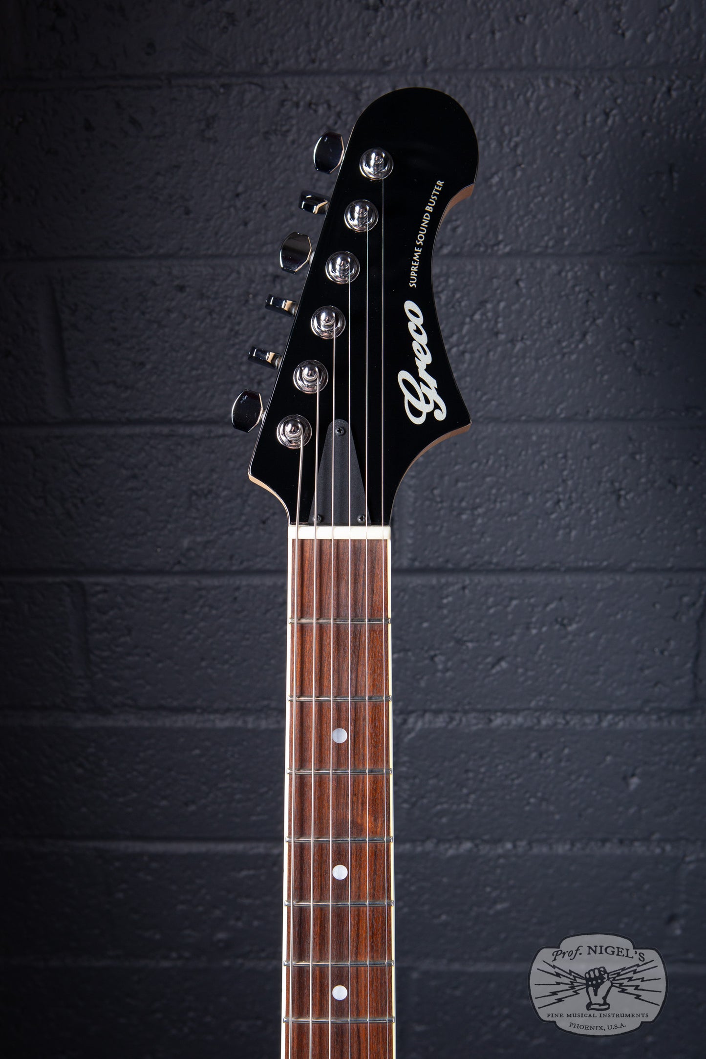 Greco BG-SH Electric Guitar – Black – Made in Japan