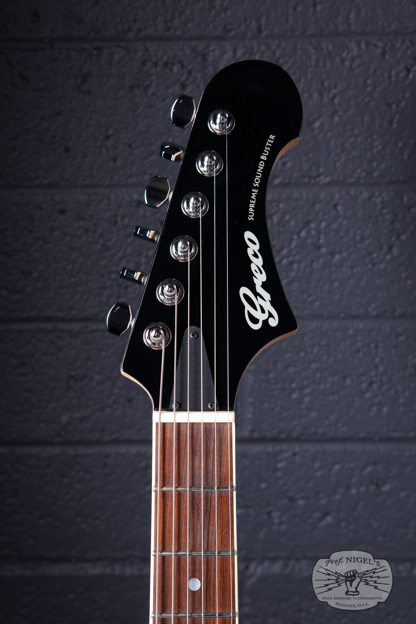 Greco BG-SH Electric Guitar – Black – Made in Japan
