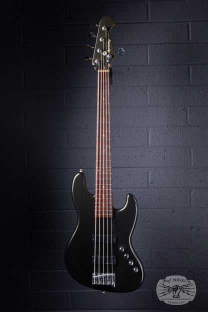 History GH-BJ5 5-String Bass – Black Metallic – Made in Japan (2001) Fujigen
