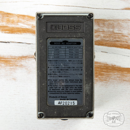 Boss FZ-2 Hyper Fuzz Effects Pedal MIT Silver Label