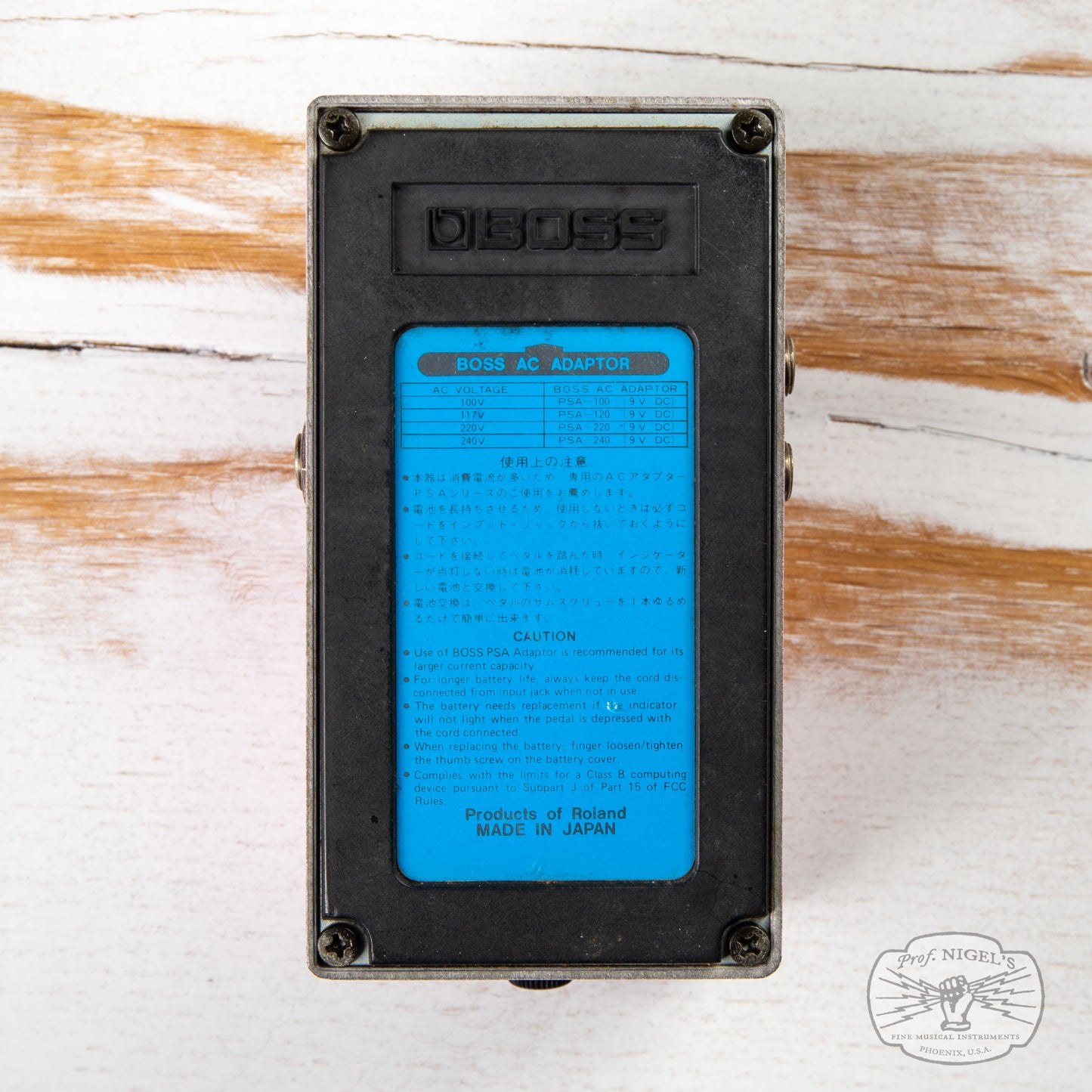 Boss DC-3 Digital Dimension Blue Label Chorus Pedal MIJ Made in Japan