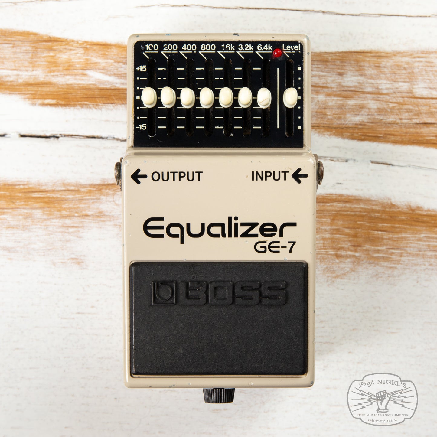Boss GE-7 Equalizer MIJ Black Label Vintage Made in Japan