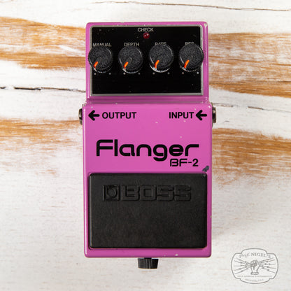 Boss BF-2 Flanger (Black Label) Vintage MIJ Made in Japan