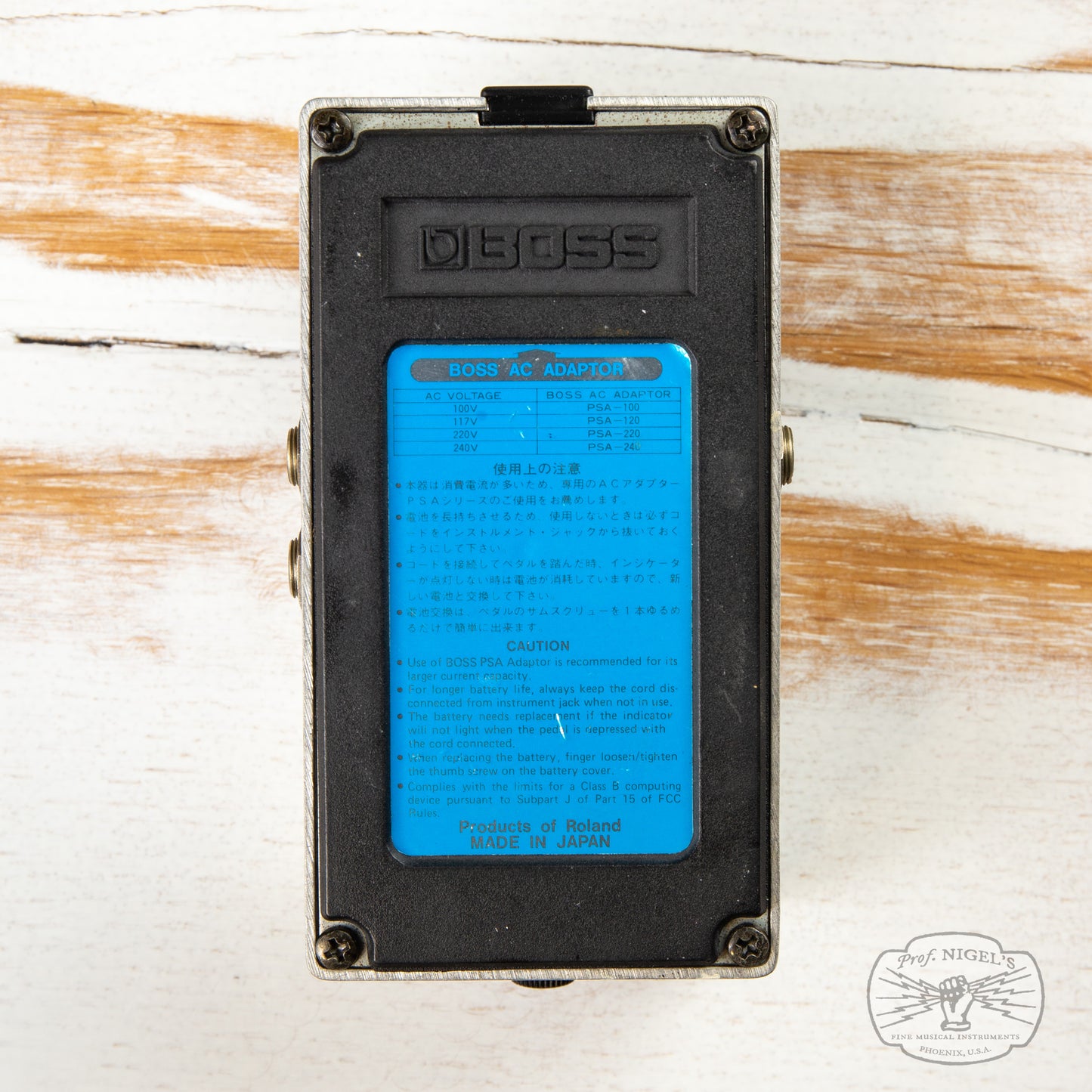 Boss DD-2 Digital Delay MIJ (Blue Label) Long Chip Vintage Made in Japan
