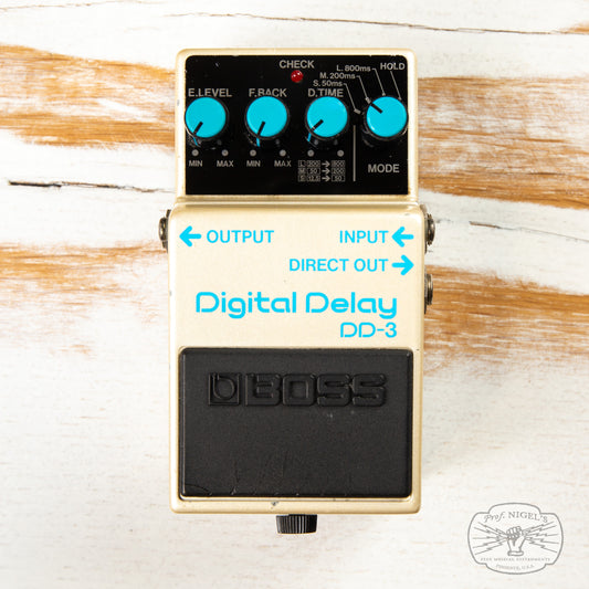 Boss DD-3 Digital Delay Long Chip MIJ Blue Label Made in Japan