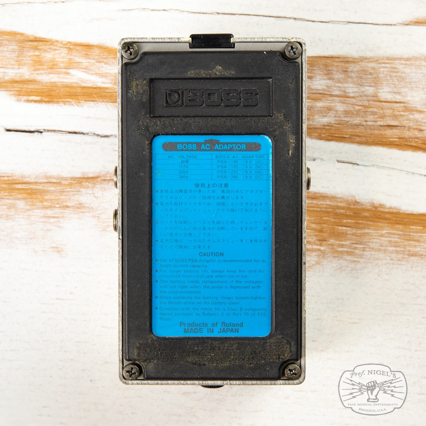 Boss DD-3 Digital Delay Long Chip MIJ Blue Label Made in Japan