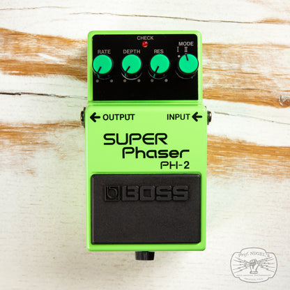 Boss PH-2 Super Phaser MIJ Black Label w/ Box Made in Japan