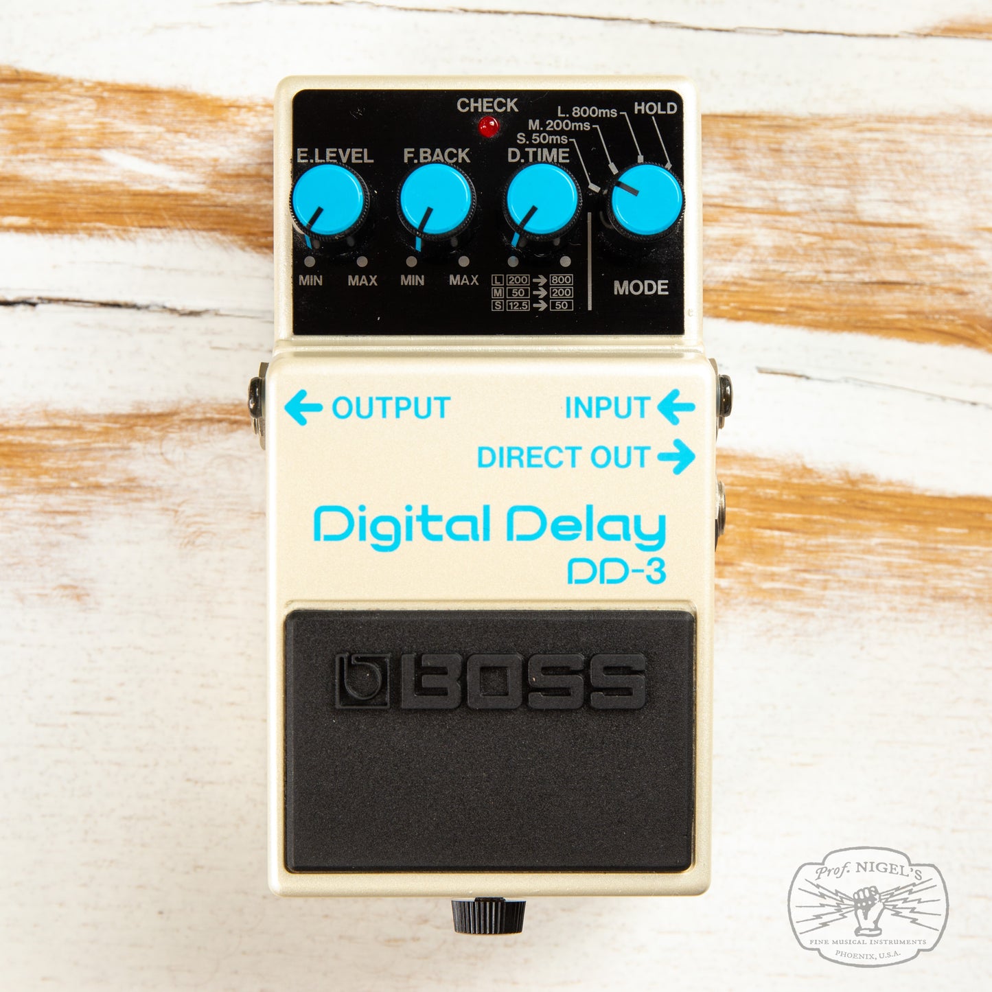 Boss DD-3 Digital Delay w/ Box Long Chip MIJ Blue Label Made in Japan