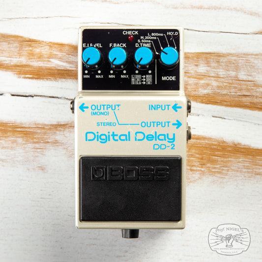Boss DD-2 Digital Delay MIJ (Blue Label) Long Chip Vintage Made in Japan