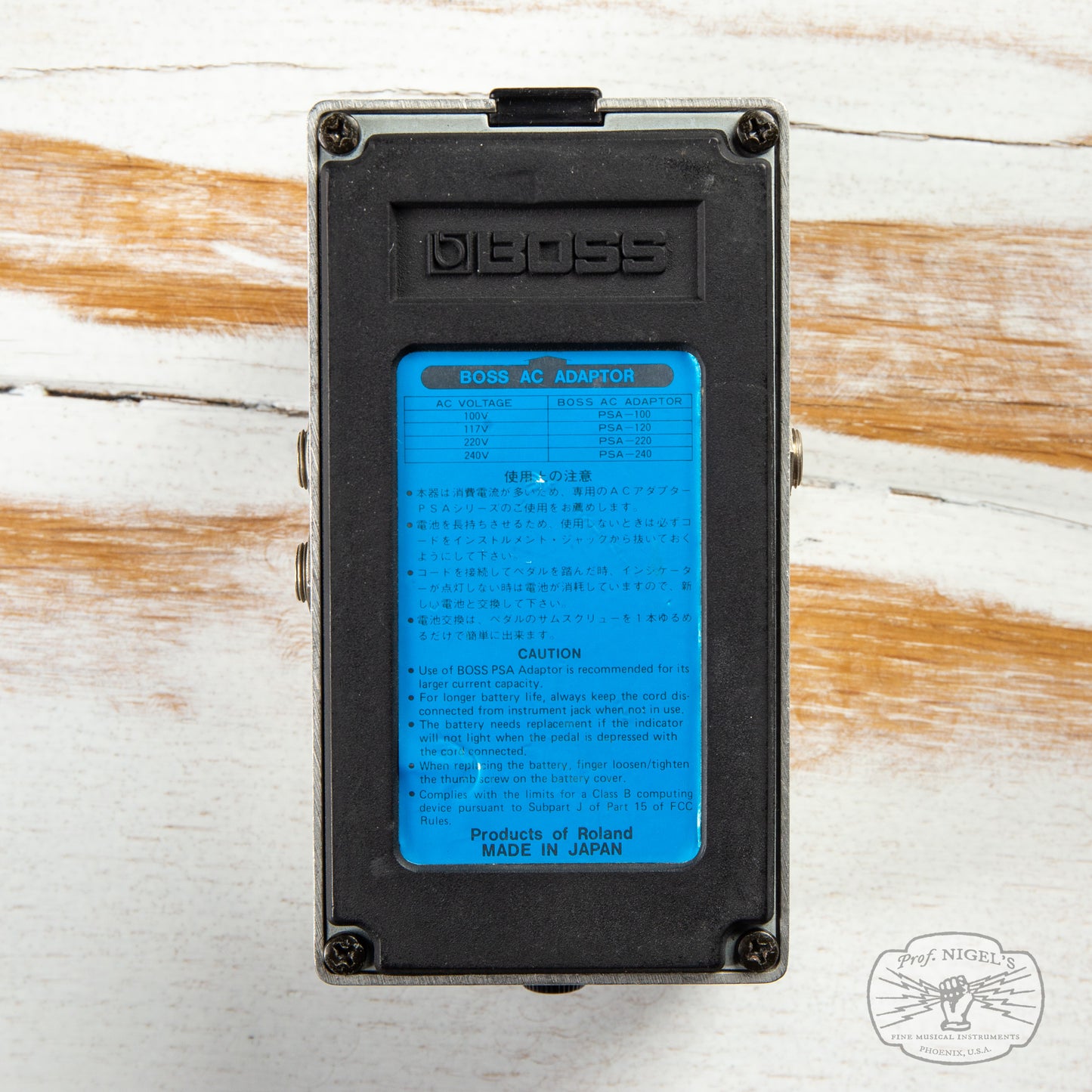Boss DD-2 Digital Delay MIJ (Blue Label) Long Chip Vintage Made in Japan