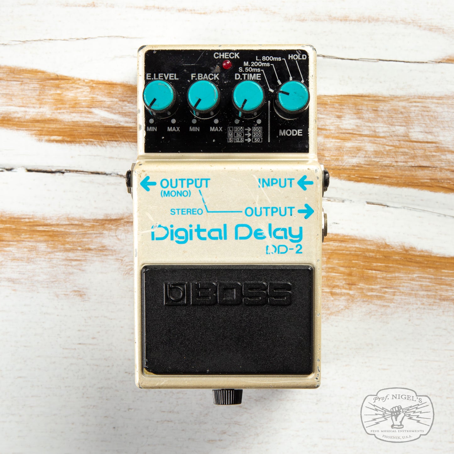 Boss DD-2 Digital Delay MIJ (Blue Label) Long Chip Vintage Made in Japan