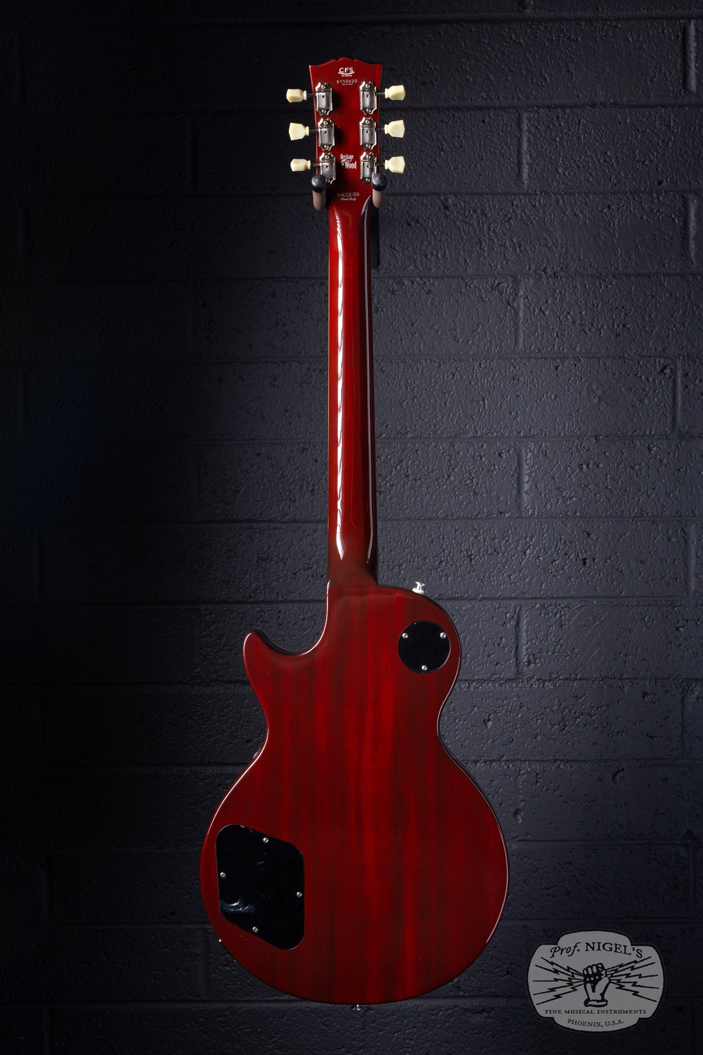 History TH-LS Lemon Drop Burst MIJ Fujigen Lacquer LP-Style w/ Heritage Wood LDB