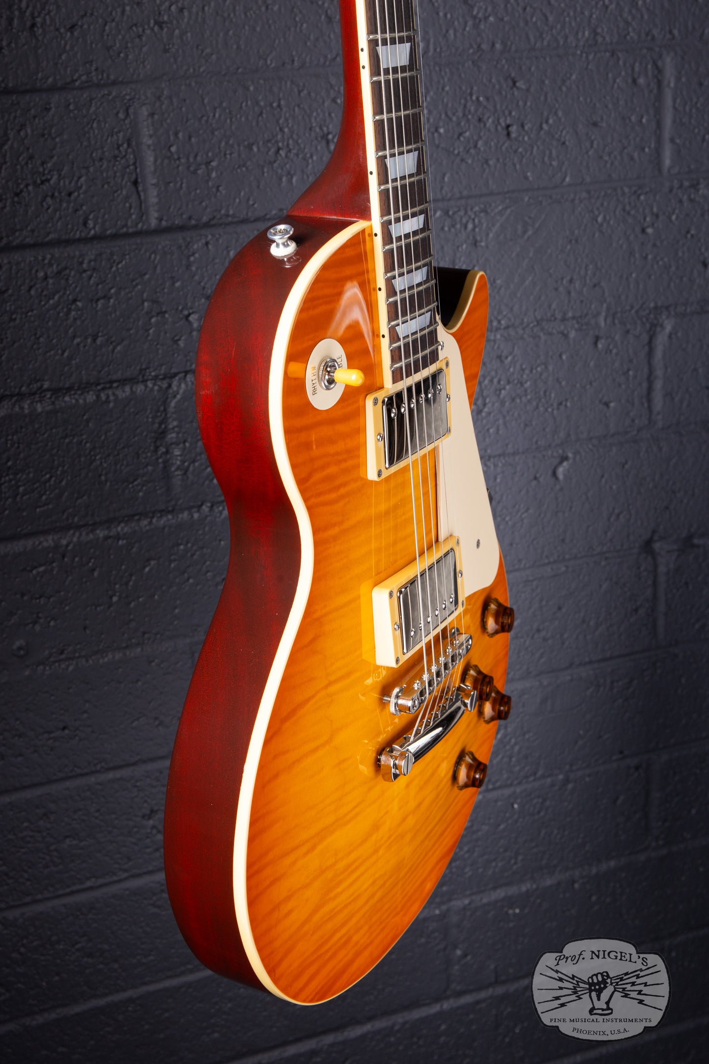 History TH-LS Lemon Drop Burst MIJ Fujigen Lacquer LP-Style w/ Heritage Wood LDB