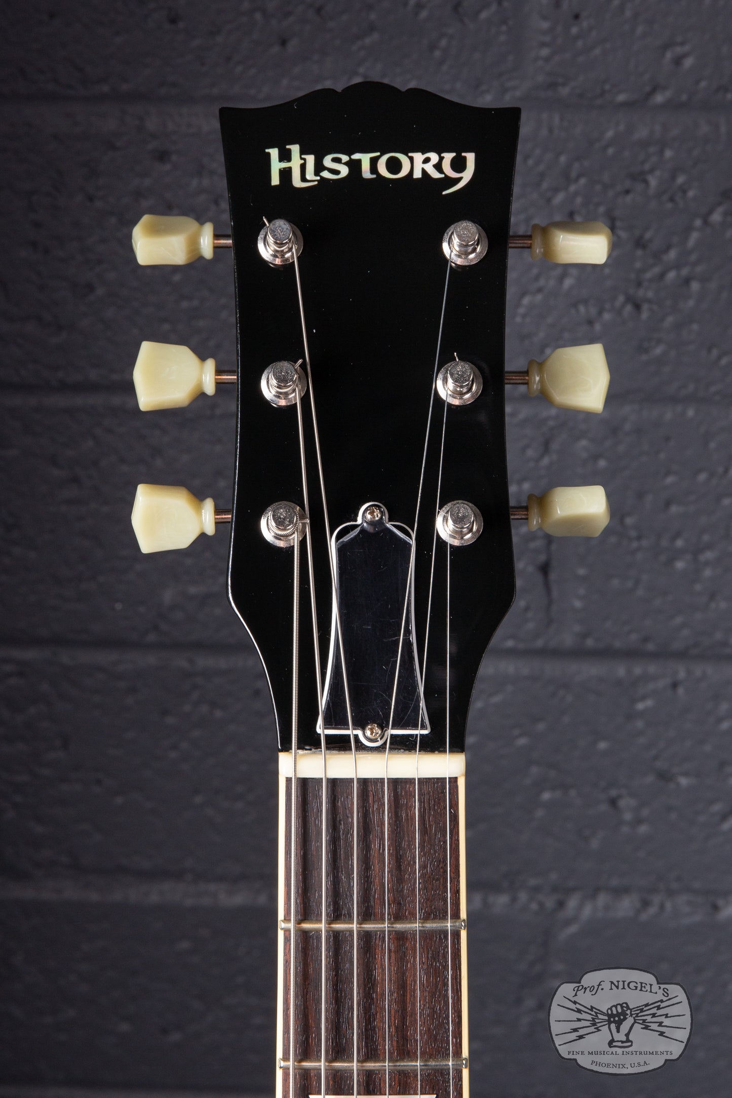 History TH-LS Lemon Drop Burst MIJ Fujigen Lacquer LP-Style w/ Heritage Wood LDB