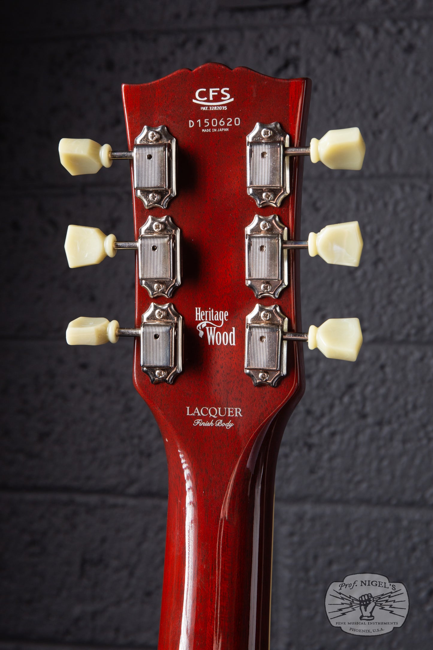 History TH-LS Lemon Drop Burst MIJ Fujigen Lacquer LP-Style w/ Heritage Wood LDB