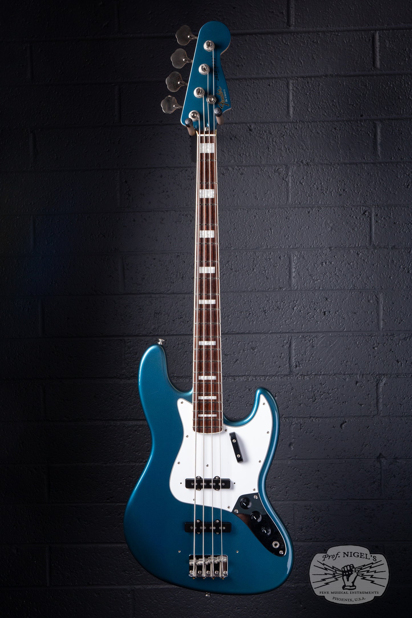 Fender Japan JB-75US Jazz Bass Reissue OLB Matching Headstock w/ Vintage ’66 Pickups MIJ