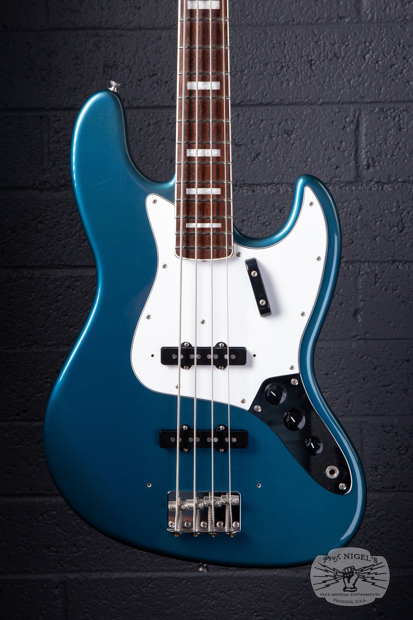 Fender Japan JB-75US Jazz Bass Reissue OLB Matching Headstock w/ Vintage ’66 Pickups MIJ