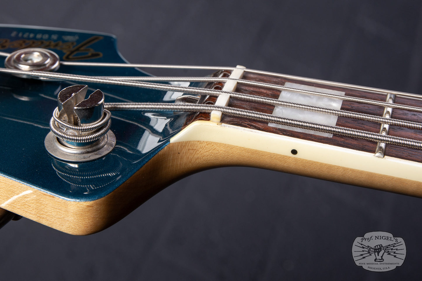 Fender Japan JB-75US Jazz Bass Reissue OLB Matching Headstock w/ Vintage ’66 Pickups MIJ