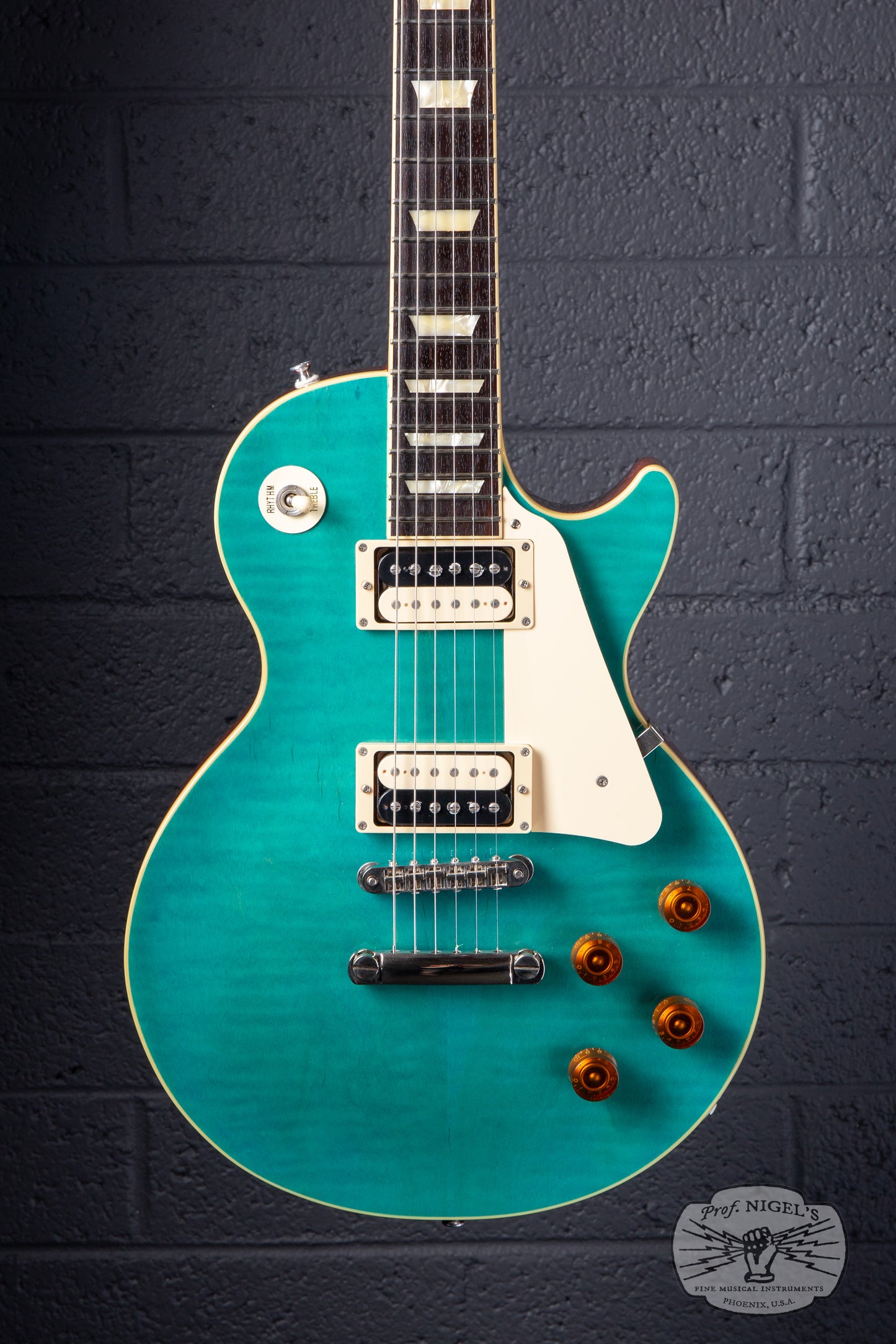 History HLP-Standard Emerald Blue LP-Style MIJ Fujigen (FGN) Limited Run Japan