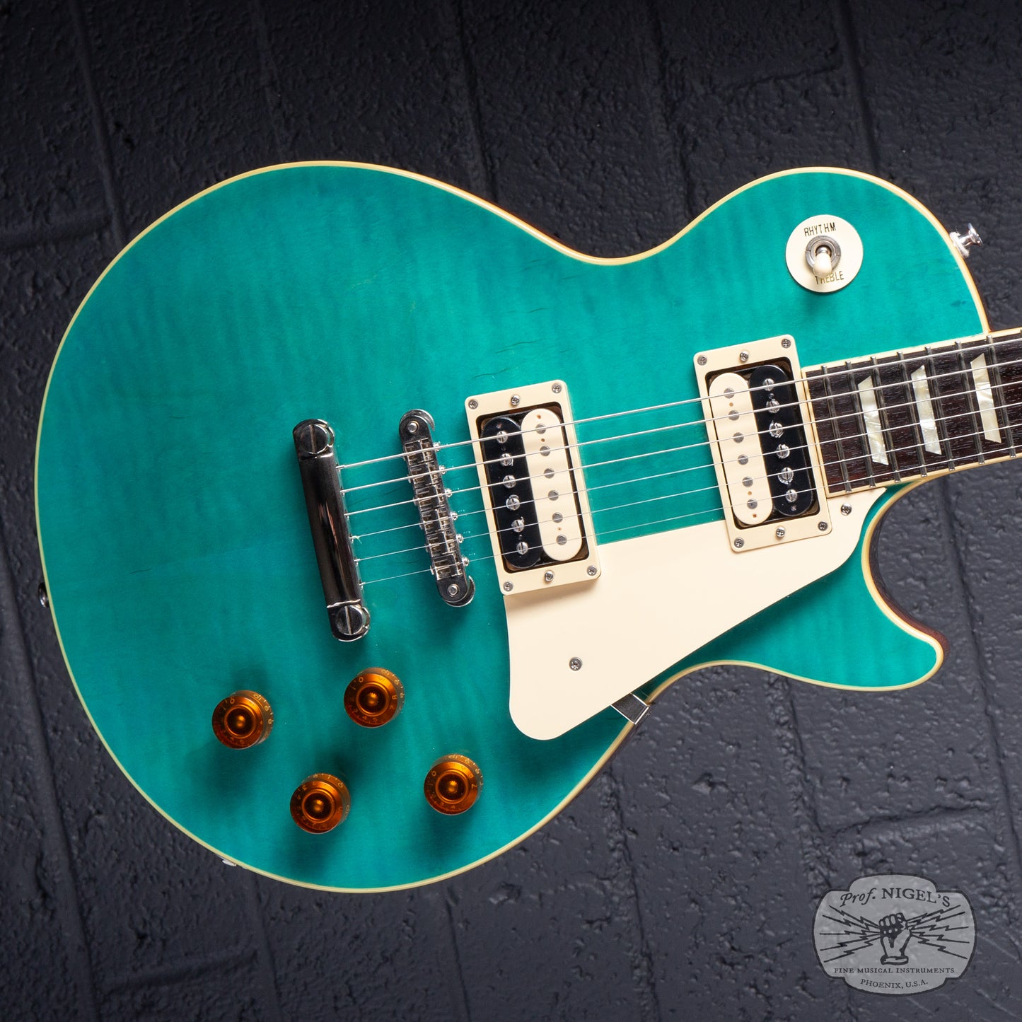 History HLP-Standard Emerald Blue LP-Style MIJ Fujigen (FGN) Limited Run Japan