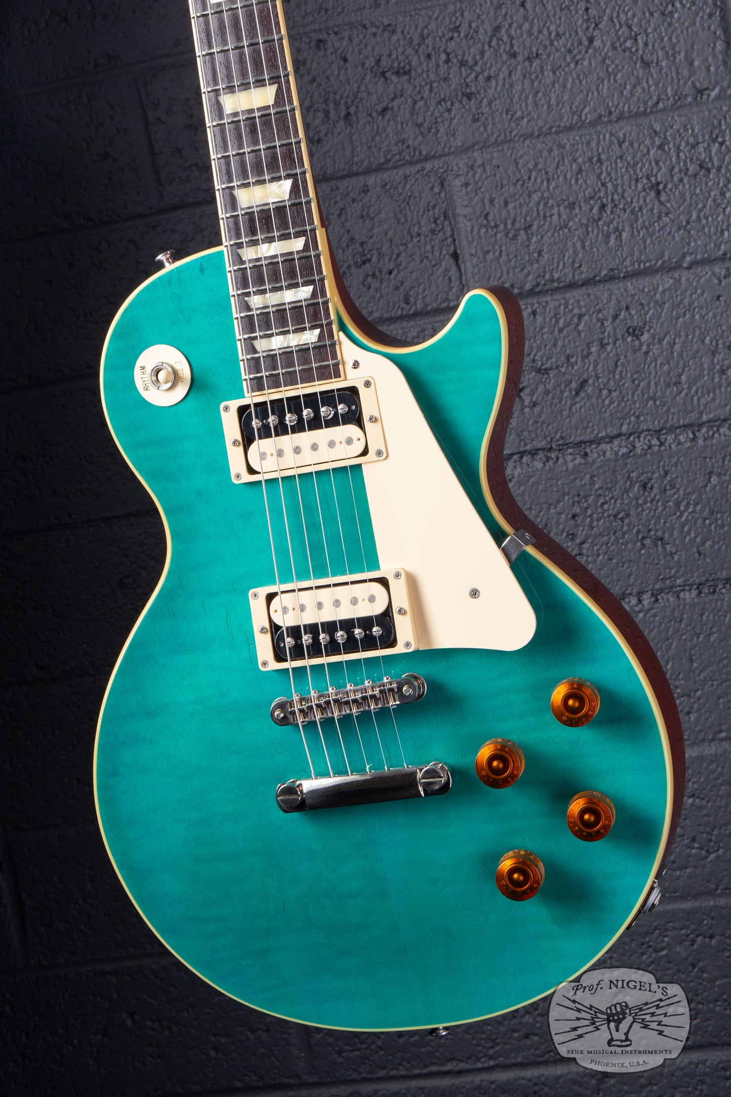History HLP-Standard Emerald Blue LP-Style MIJ Fujigen (FGN) Limited Run Japan
