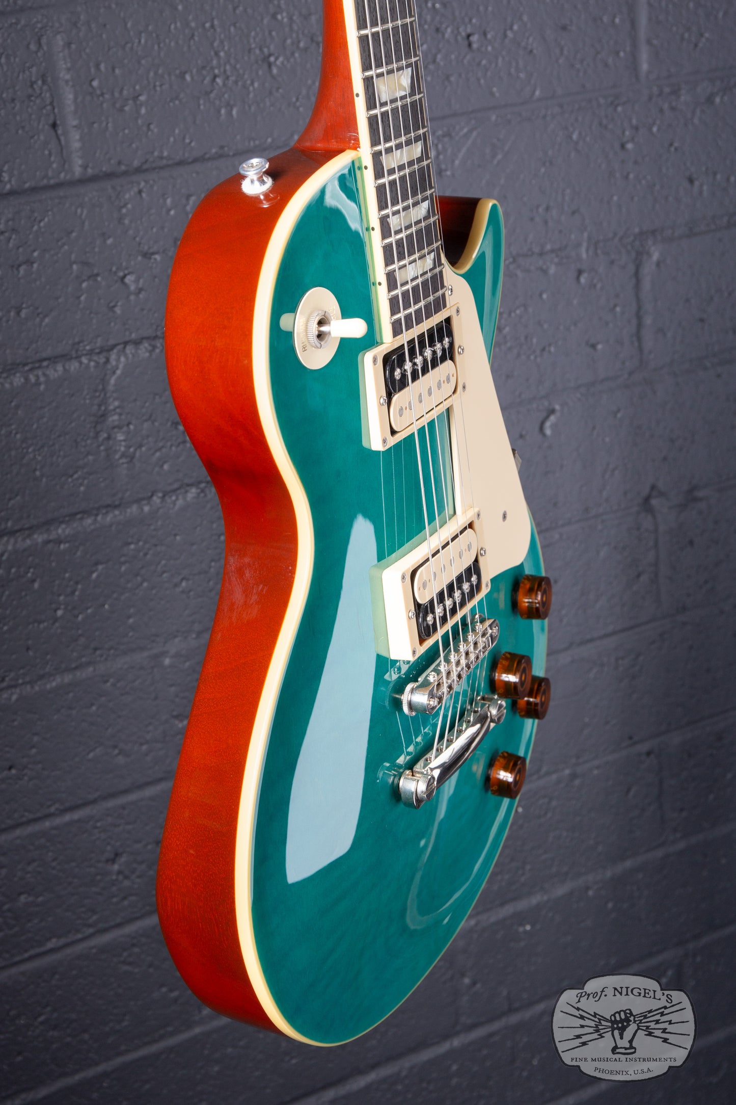 History HLP-Standard Emerald Blue LP-Style MIJ Fujigen (FGN) Limited Run Japan