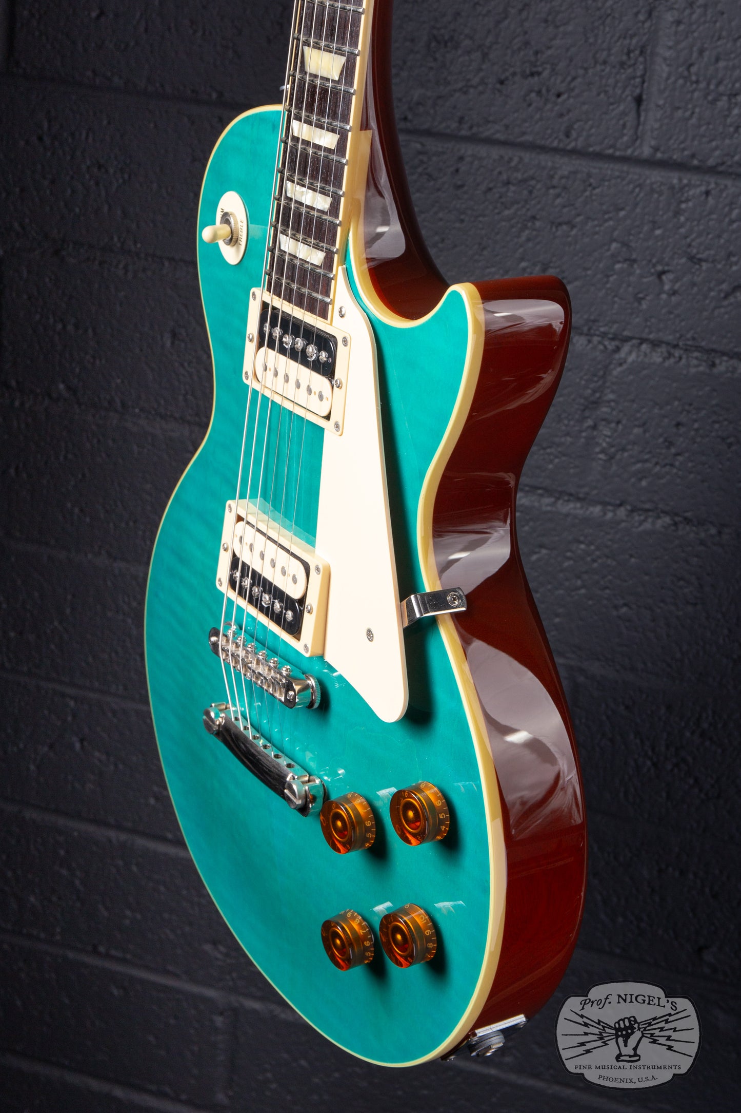 History HLP-Standard Emerald Blue LP-Style MIJ Fujigen (FGN) Limited Run Japan