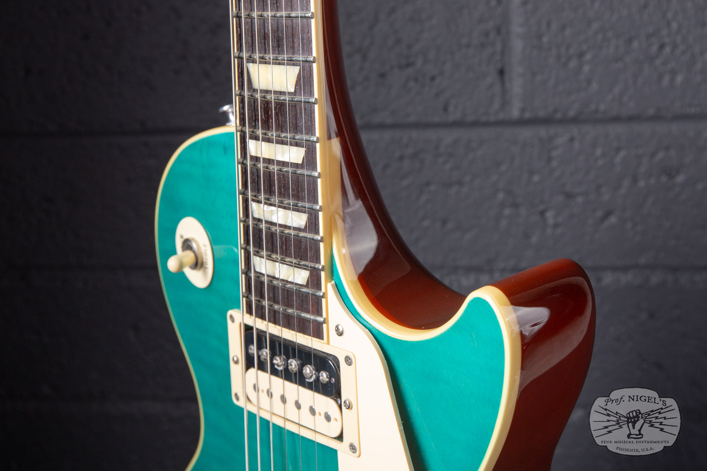 History HLP-Standard Emerald Blue LP-Style MIJ Fujigen (FGN) Limited Run Japan