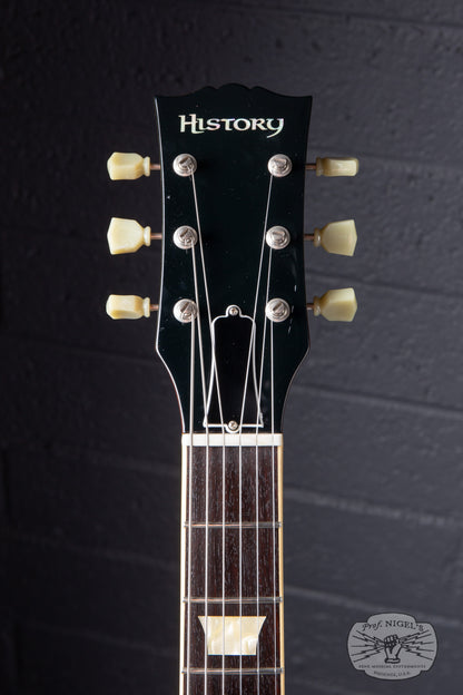 History HLP-Standard Emerald Blue LP-Style MIJ Fujigen (FGN) Limited Run Japan