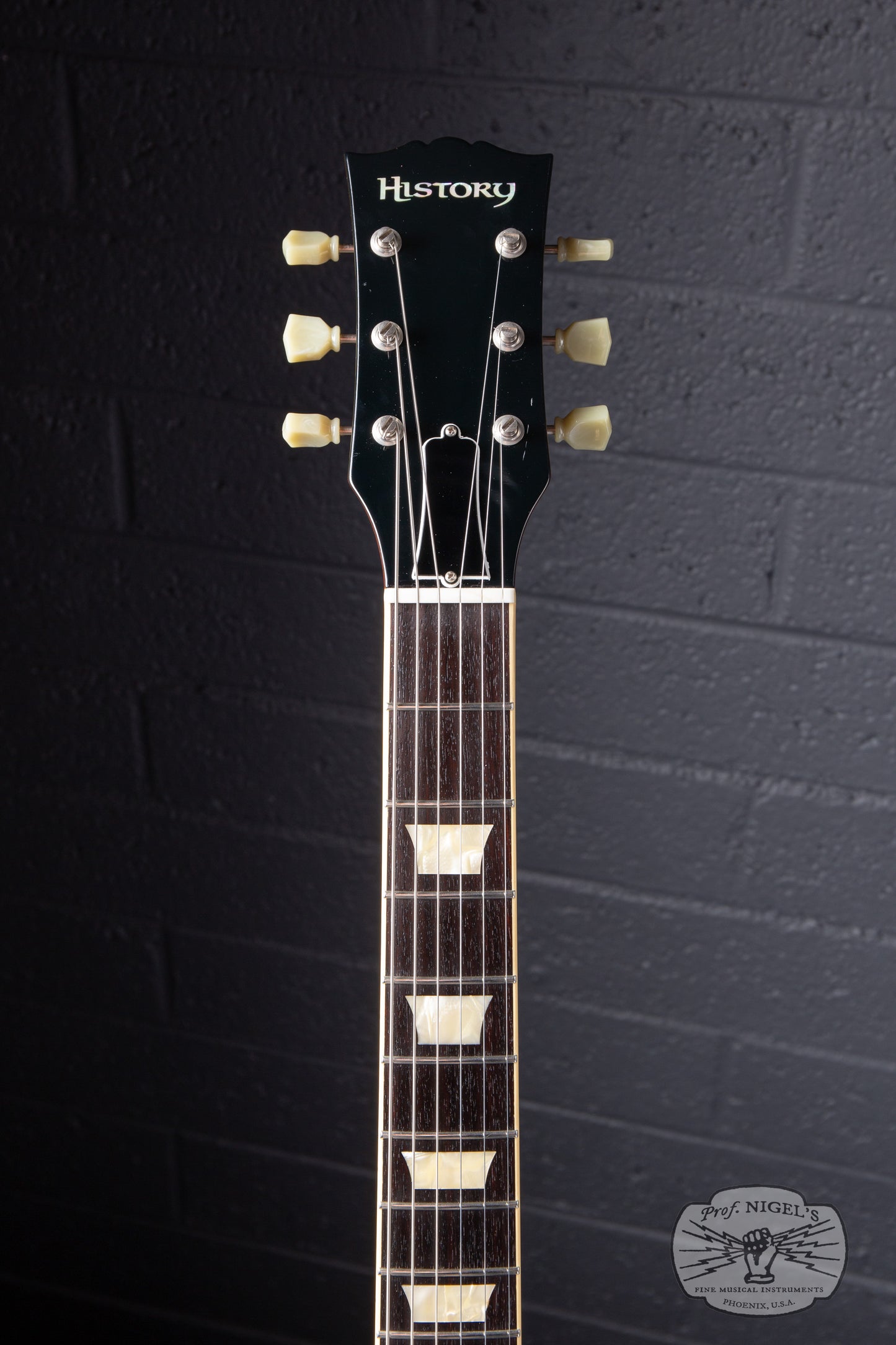 History HLP-Standard Emerald Blue LP-Style MIJ Fujigen (FGN) Limited Run Japan