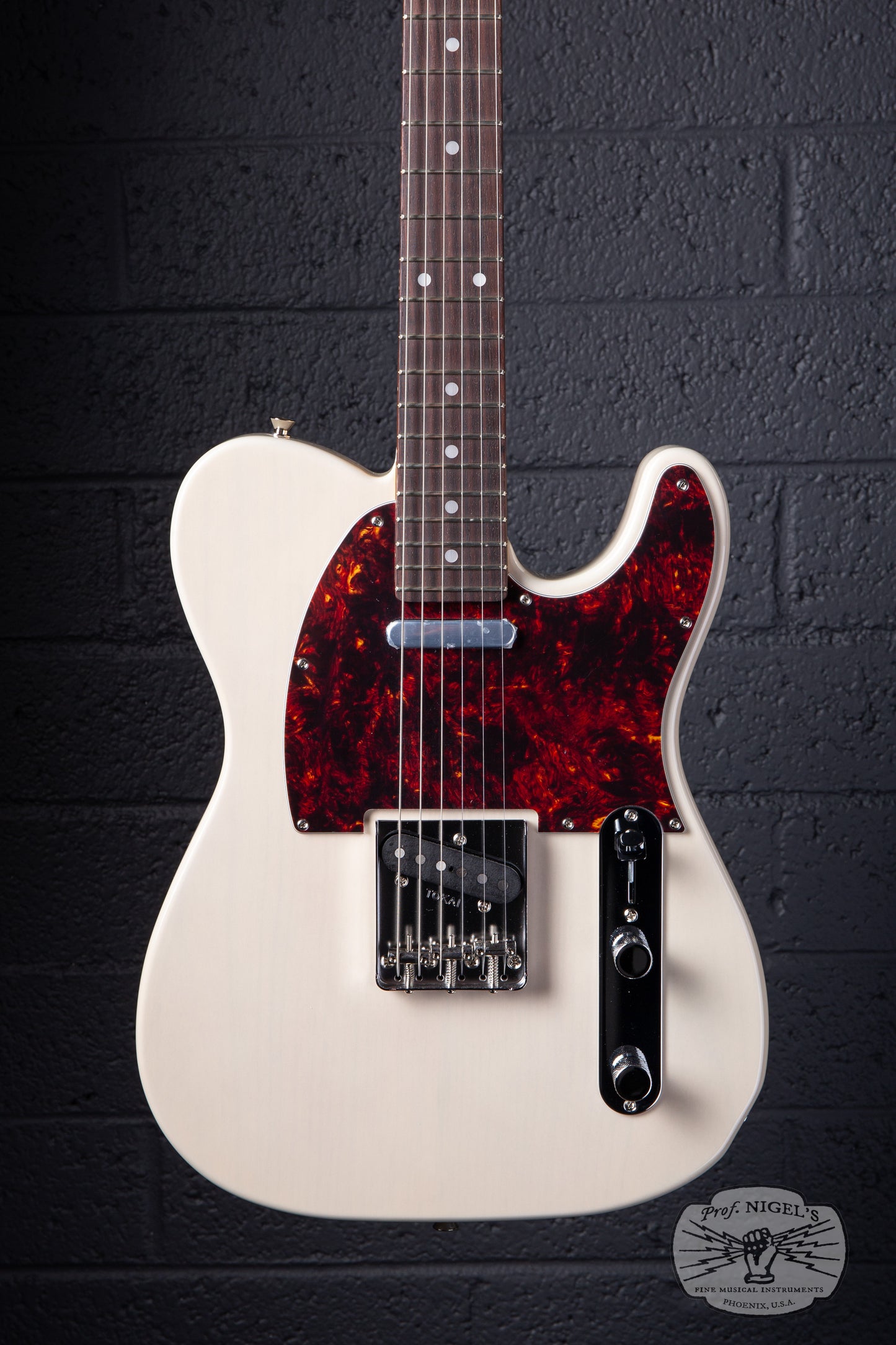 Tokai Breezysound ATE-101R White Blonde MIJ Electric Guitar w/ Gig Bag