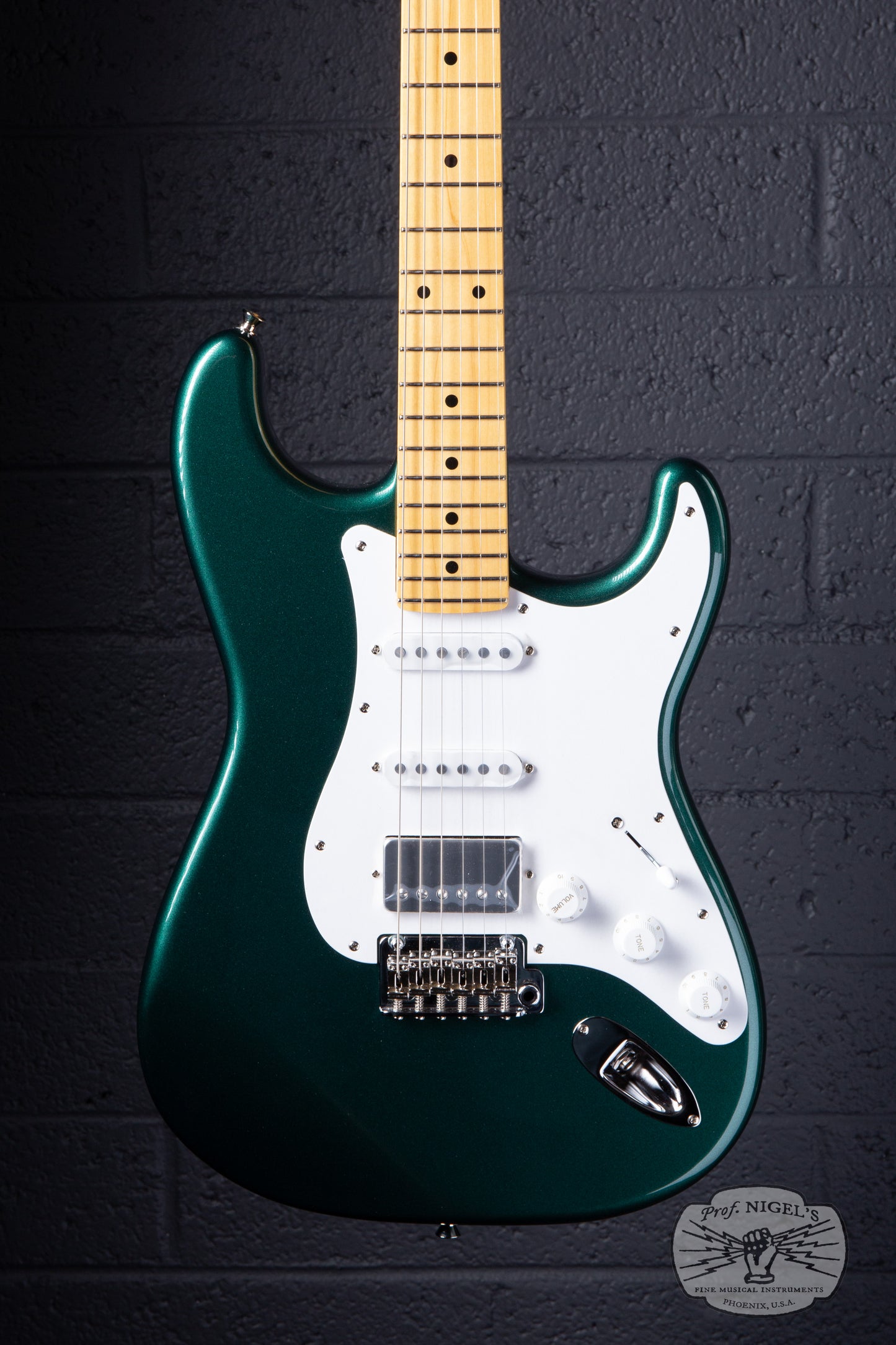 Tokai AST-423 Goldstar HSS Sherwood Green MIJ Ash Body Maple Neck