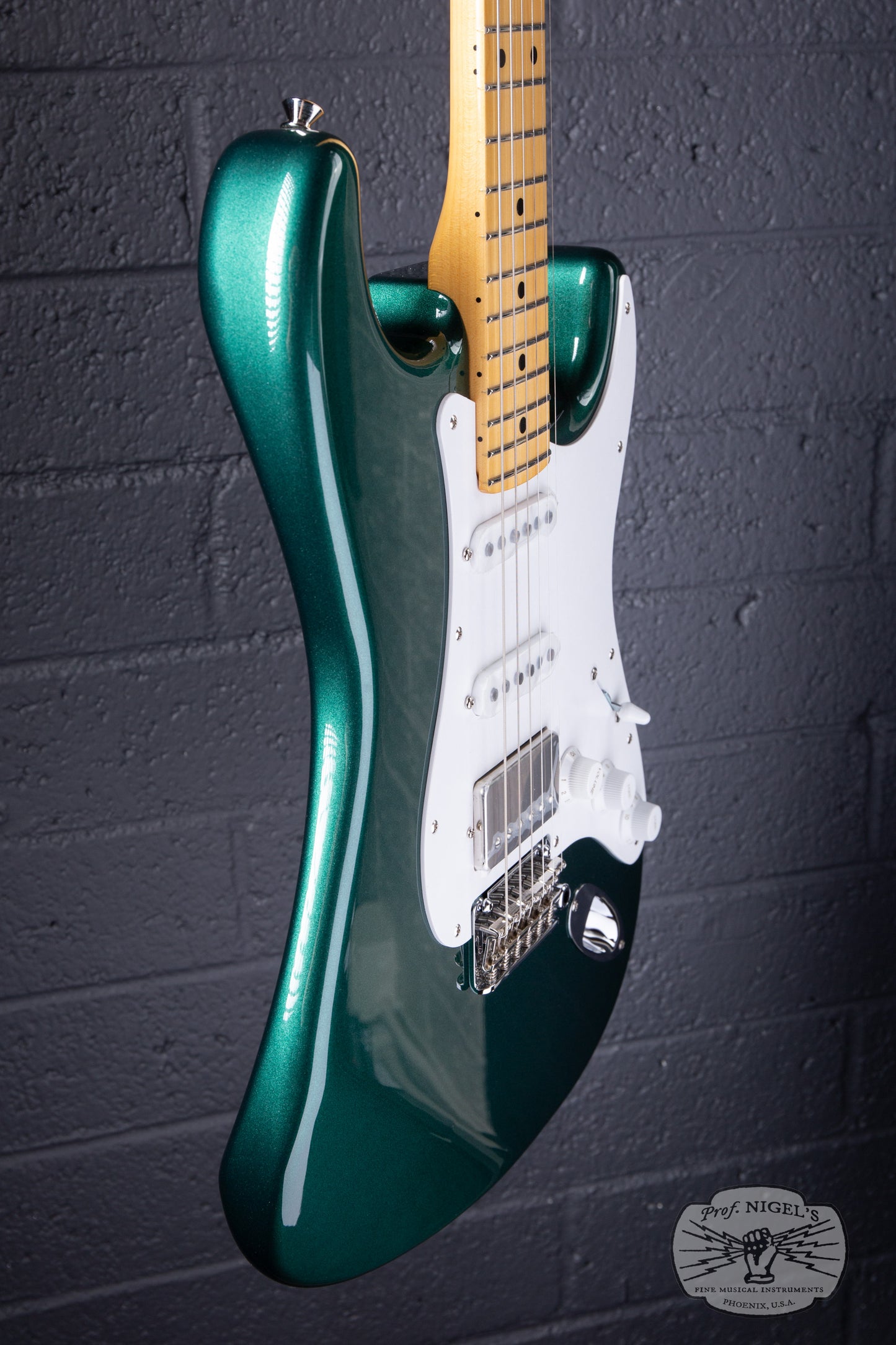 Tokai AST-423 Goldstar HSS Sherwood Green MIJ Ash Body Maple Neck