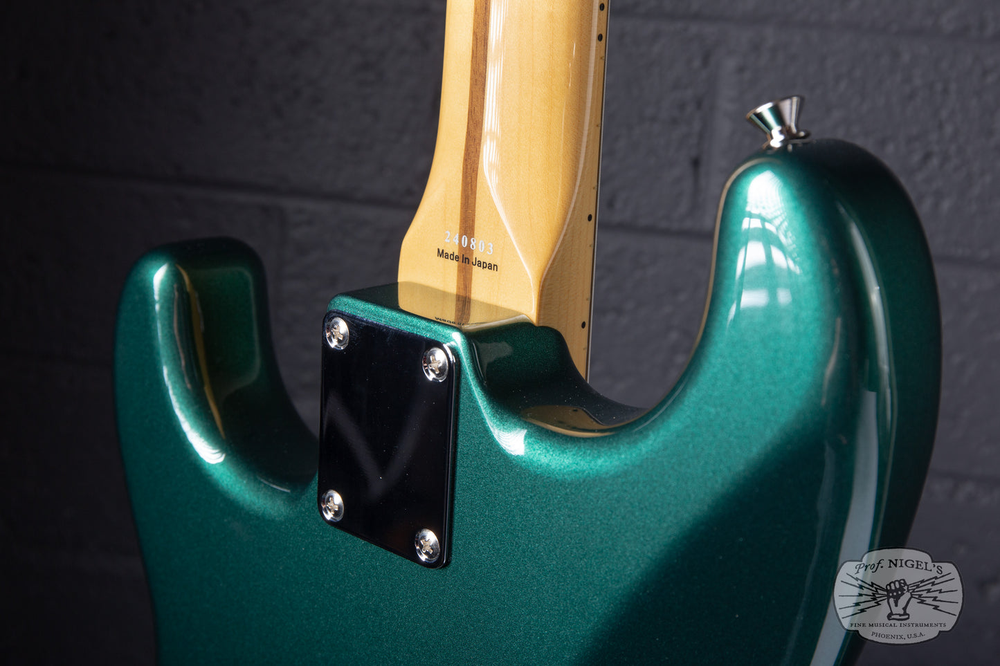 Tokai AST-423 Goldstar HSS Sherwood Green MIJ Ash Body Maple Neck