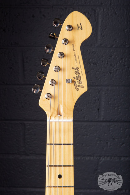 Tokai AST-423 Goldstar HSS Sherwood Green MIJ Ash Body Maple Neck