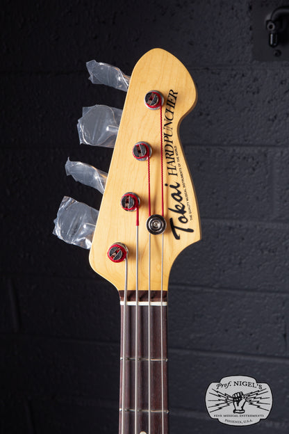 Tokai APB-101R Hard Puncher Bass Burgundy Mist MIJ Alder/Rosewood w/Gig Bag