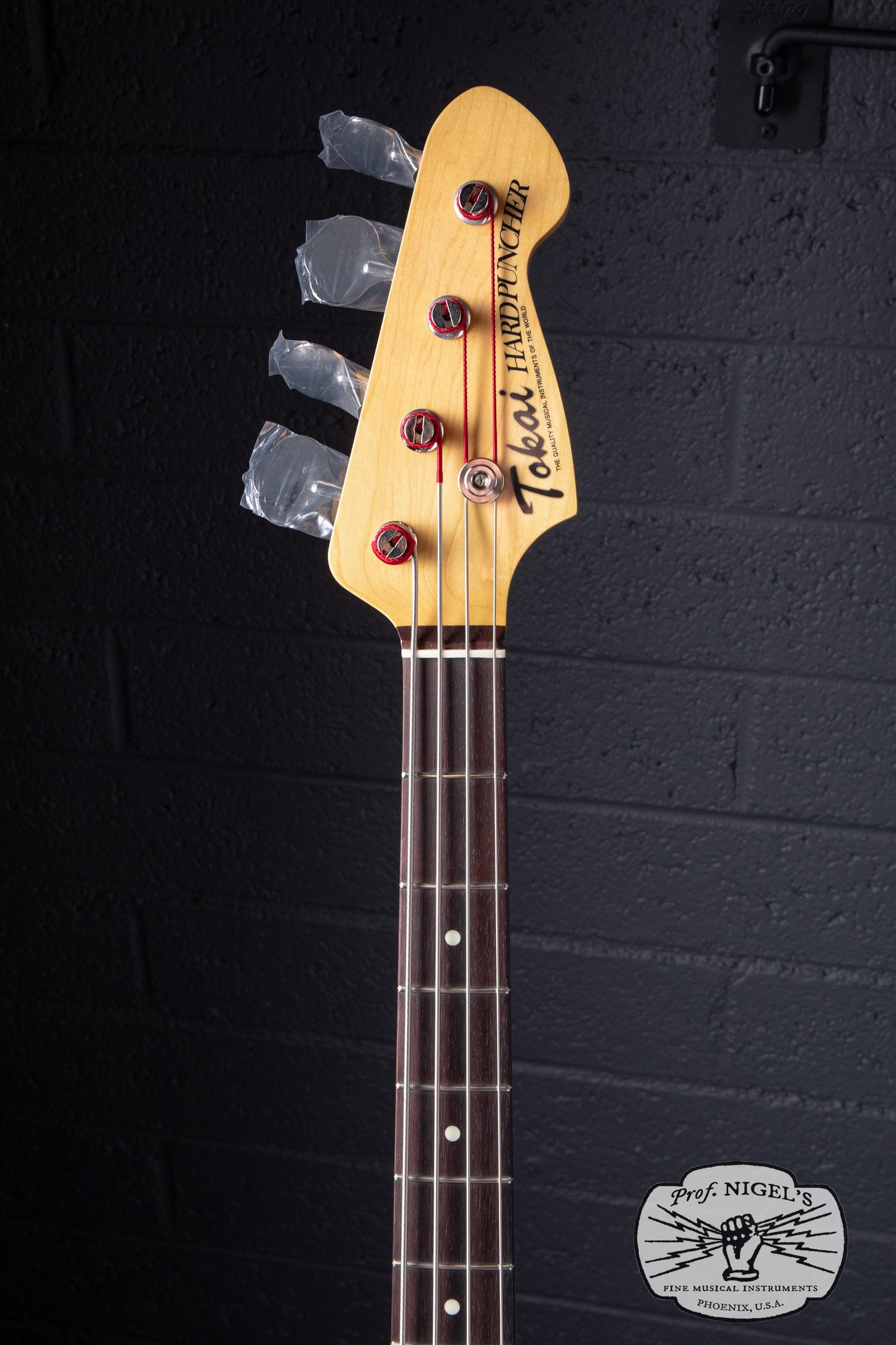 Tokai APB-101R Hard Puncher Bass Burgundy Mist MIJ Alder/Rosewood w/Gig Bag
