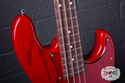 Momose MJ2-PH Jazz Bass – Purpleheart Neck – Burner Ash MIJ