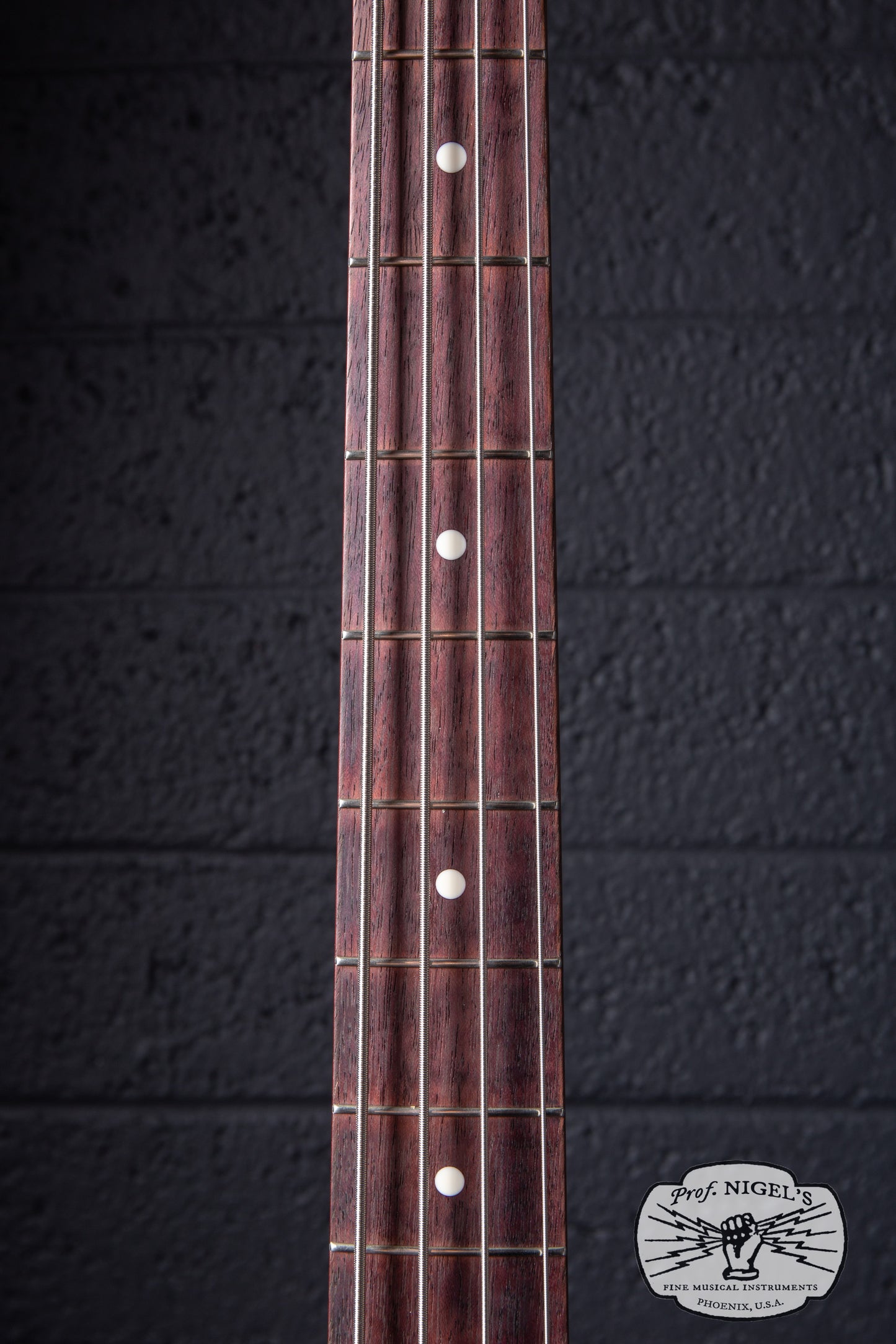 Momose MJ2-PH Jazz Bass – Purpleheart Neck – Burner Ash MIJ