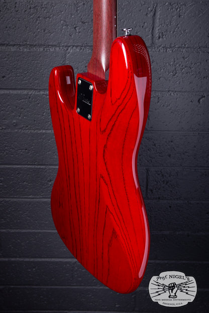 Momose MJ2-PH Jazz Bass – Purpleheart Neck – Burner Ash MIJ