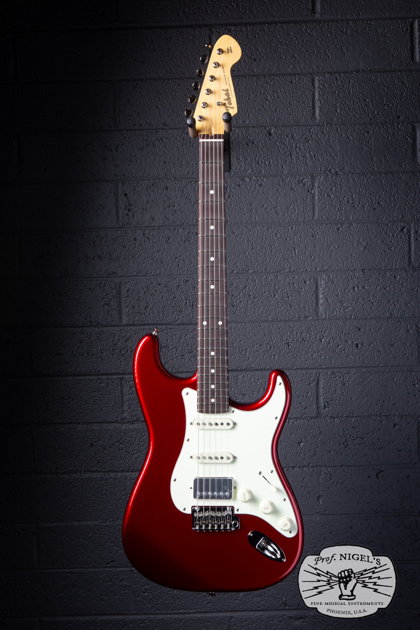 Tokai AST-423 Goldstar HSS Vintage Candy Apple Red OCR MIJ