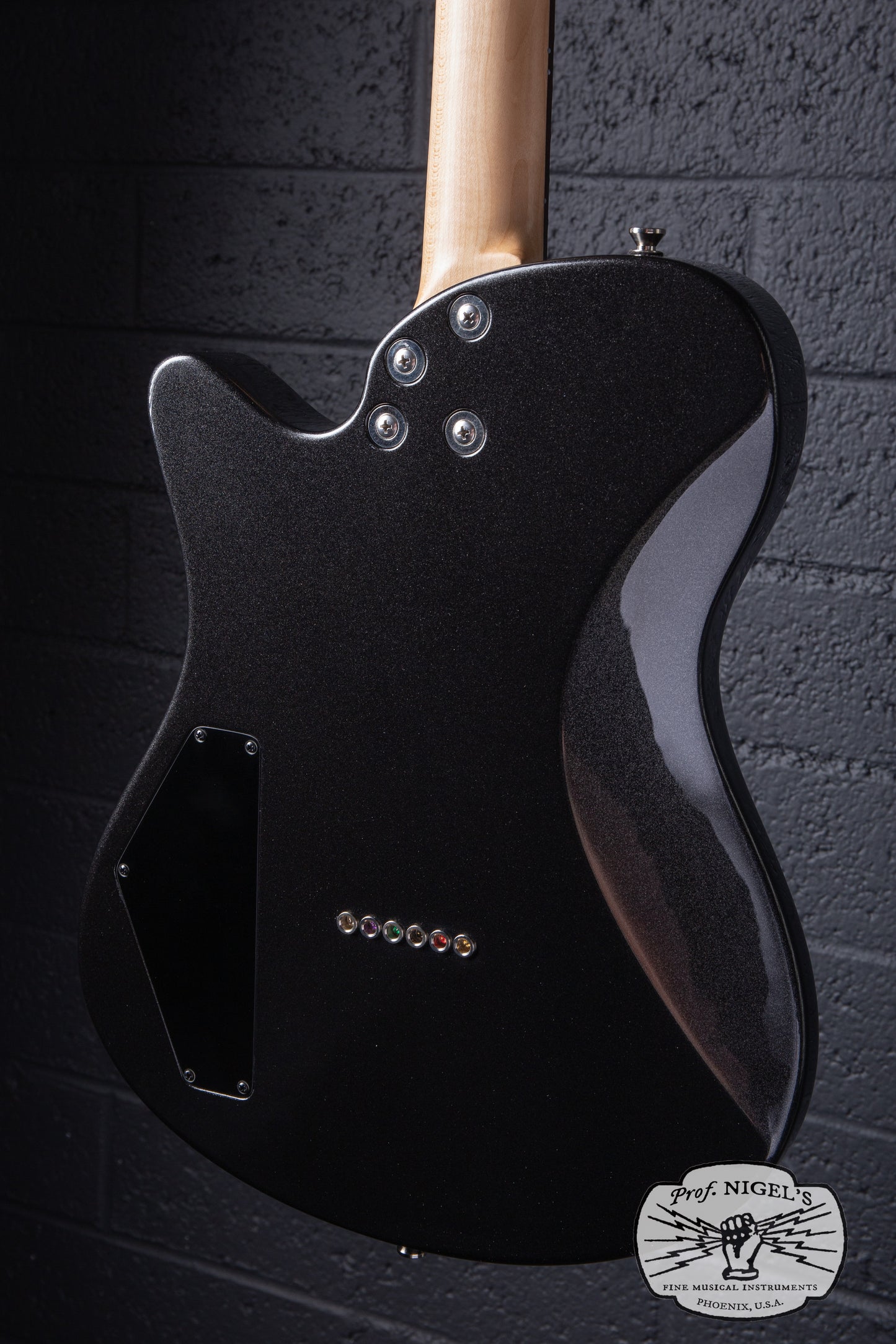 John Page Guitars Signature AJ Black Metallic Rosewood Alder