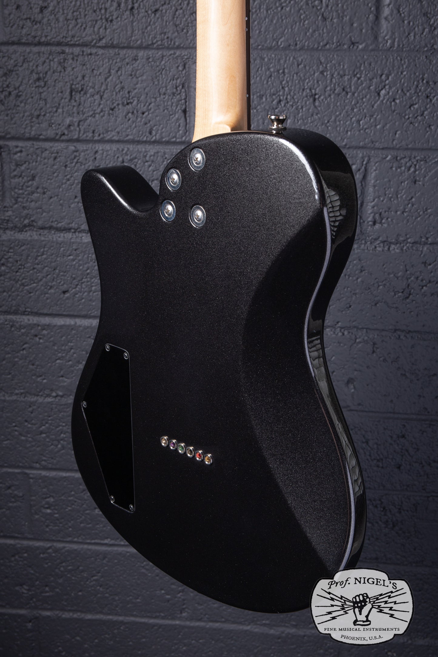 John Page Guitars Signature AJ Black Metallic Rosewood Alder