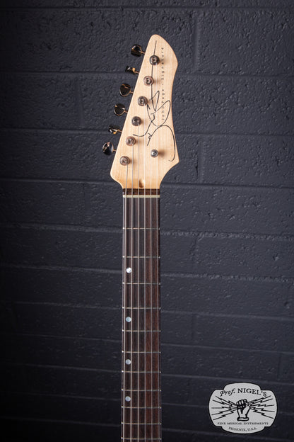 John Page Guitars Signature AJ Black Metallic Rosewood Alder