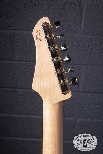 John Page Guitars Signature AJ Black Metallic Rosewood Alder